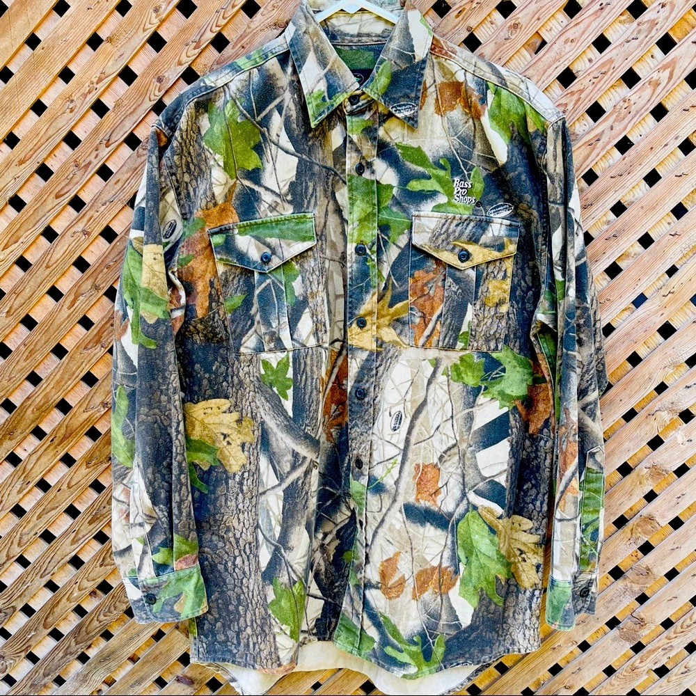 REDHEAD BASS PRO SHOPS CAMOUFLAGE LONG SLEEVES M